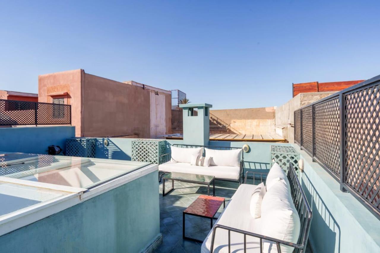 Riad Privatise - 2 Chambres & Petit Dejeuner -Terrasse Marrakesh Exterior photo